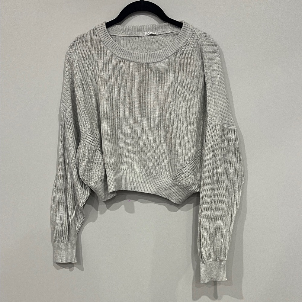 Garage Cropped Knit Sweater
